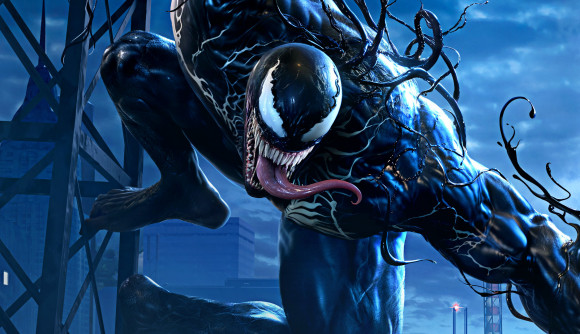 Venom hunts for his chicken dinner in this latest mobile game collaboration